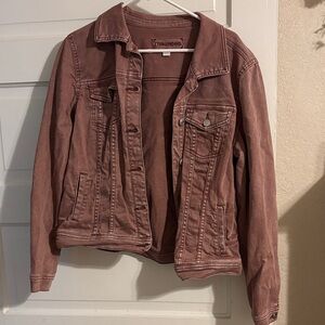 Maurices Women's Rose Jean Jacket